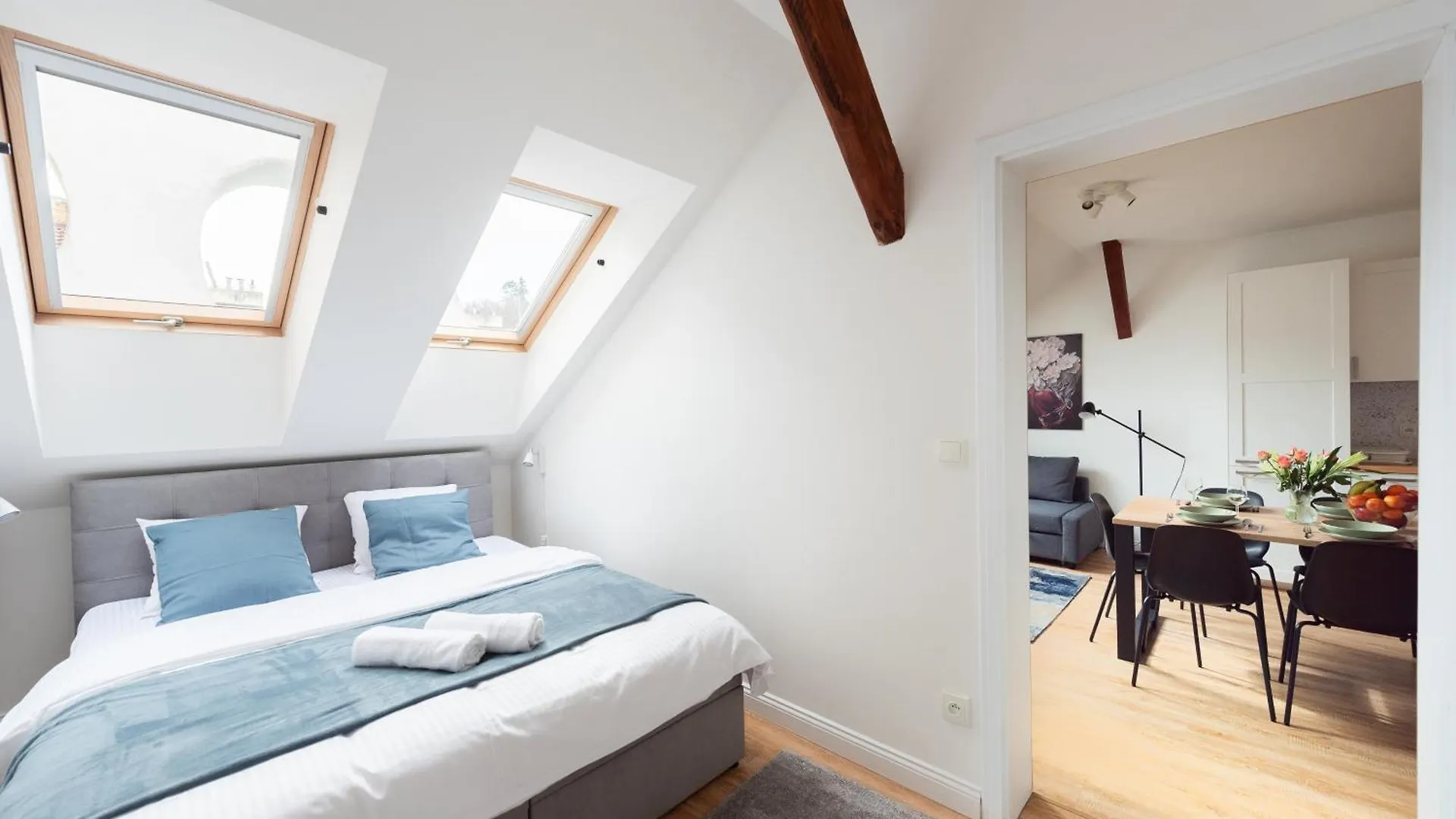 3-Room Apartment With Beautiful View Prag Tjekkiet